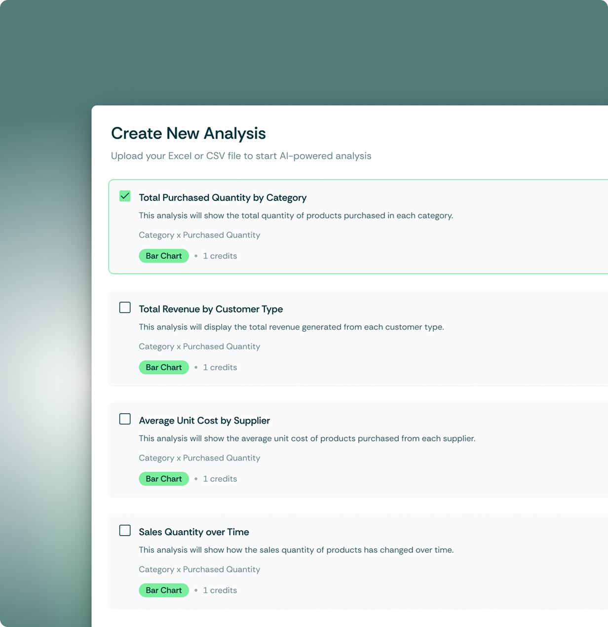 One-Click Dashboards Feature